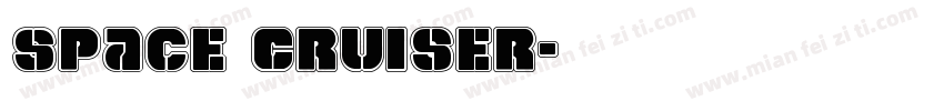 Space Cruiser字体转换